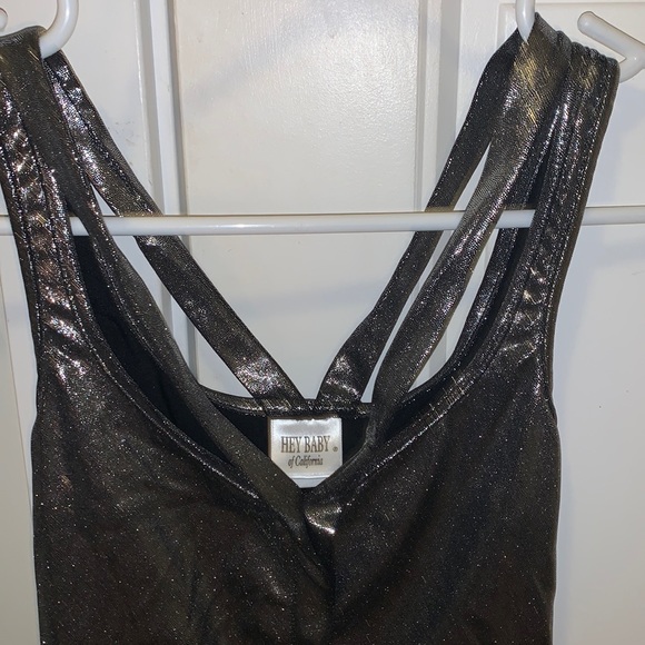 Shiny Mini Dress - Picture 2 of 5